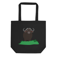 African Buffalo Eco Tote Bag