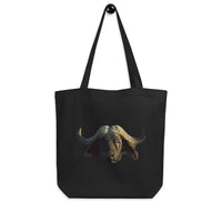 African Buffalo Eco Tote Bag