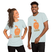 Cute Lion Short-Sleeve Unisex T-Shirt