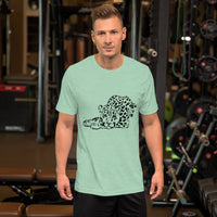 Leopard Short-Sleeve Unisex T-Shirt