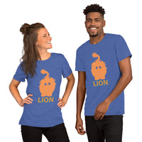 Cute Lion Short-Sleeve Unisex T-Shirt