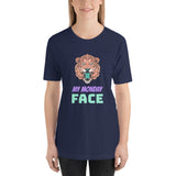 Lion Monday Face Unisex T-Shirt