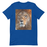 Lion Quote Short-Sleeve Unisex T-Shirt