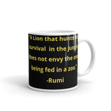 Lion Quote-Rumi